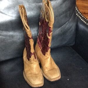 Anderson bean rodeo cowgirl cowboy boots ranch barn barrel racing buckaroo